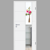 Mala 10 - Light 2-B - Holzglastür RAL 9003 Mala 10 - Light 2-B - Holzglastür RAL 9003