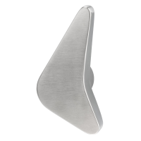 Boomerang - Edelstahl-sat. - Türdrücker / Rosettengarnitur - Frascio Boomerang - Edelstahl-sat. - Türdrücker / Rosettengarnitur - Frascio