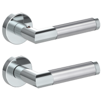 LOREDANA - smart2lock - Edelstahl - Türdrücker / Rosettengarnitur - Griffwerk LOREDANA - smart2lock - Edelstahl - Türdrücker / Rosettengarnitur - Griffwerk