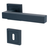 Galina Square - R - Anthrazit Struktur - Türdrücker / Rosettengarnitur - Südmetall Galina Square - R - Anthrazit Struktur - Türdrücker / Rosettengarnitur - Südmetall