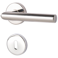 Ronny II-R - Edelstahl-pol. - Türklinke / Rosettengarnitur - Südmetall Ronny II-R - Edelstahl-pol. - Türklinke / Rosettengarnitur - Südmetall