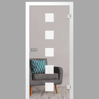 cinque Motiv matt - Ganzglastüren / Glastüren mit Zarge Komplettset - Erkelenz cinque Motiv matt - Ganzglastüren / Glastüren mit Zarge Komplettset - Erkelenz