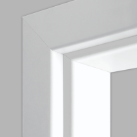 Weißlack 03 Türzarge / Zarge - CPL RAL 9003 RU2 gerade Rundkante Weißlack 03 Türzarge / Zarge - CPL RAL 9003 RU2 gerade Rundkante