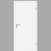 Esche Weiß Innentür / Zimmertür mit Zarge CPL Maserung Aufrecht Esche Weiß Innentür / Zimmertür mit Zarge CPL Maserung Aufrecht