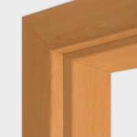 Buche Türzarge / Zarge für Wohnungstür CPL Rundkante Buche Türzarge / Zarge für Wohnungstür CPL Rundkante