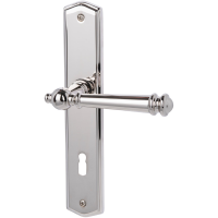 Mount Everest - LS - Edelstahl poliert - Türdrücker / Langschildgarnitur - Südmetall Mount Everest - LS - Edelstahl poliert - Türdrücker / Langschildgarnitur - Südmetall