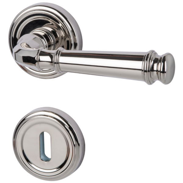 Montana - R - Edelstahl - Türdrücker / Rosettengarnitur - Südmetall