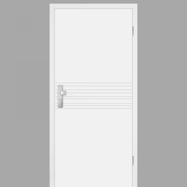 Mala 18 Wohnungstüren / Schallschutztüren mit Zarge CPL RAL 9010