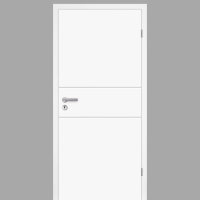 Mala 11 Zimmertür / Innentür RAL 9003 mit Zarge CPL Weißlack Mala 11 Zimmertür / Innentür RAL 9003 mit Zarge CPL Weißlack