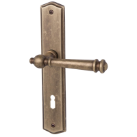 Mount Everest - LS - Antik Bronze - Türdrücker / Langschildgarnitur - Südmetall Mount Everest - LS - Antik Bronze - Türdrücker / Langschildgarnitur - Südmetall