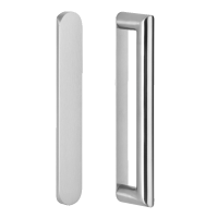 Schiebetürgriff: rund - Edelstahl Stoßgriff | Hermat Schiebetürgriff: rund - Edelstahl Stoßgriff | Hermat