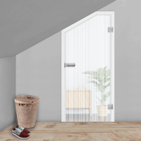 Ganzglas Dachschrägentür / Schrägelemente für Dachböden mit Zarge Ganzglas Dachschrägentür / Schrägelemente für Dachböden mit Zarge