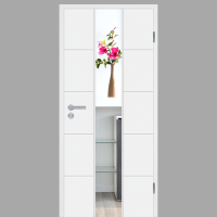 Mala 10 - Light 2-M - Holzglastür RAL 9003 Mala 10 - Light 2-M - Holzglastür RAL 9003