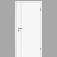 Mala 16 Zimmertür / Innentür RAL 9003 mit Zarge CPL Weißlack Mala 16 Zimmertür / Innentür RAL 9003 mit Zarge CPL Weißlack
