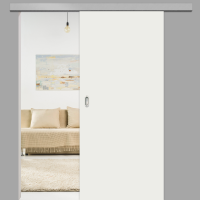 Weißlack 10 Schiebetür inkl. Softclose & Türdämpfer CPL RAL 9010 Weißlack 10 Schiebetür inkl. Softclose & Türdämpfer CPL RAL 9010