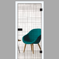 Cuts - Schwarze Glastür mit Zarge Komplettset - Erkelenz | BLACK|LINIE Cuts - Schwarze Glastür mit Zarge Komplettset - Erkelenz | BLACK|LINIE