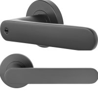 Asolo - Umbragrau - Türdrücker - Griffwelt Minimo Asolo - Umbragrau - Türdrücker - Griffwelt Minimo